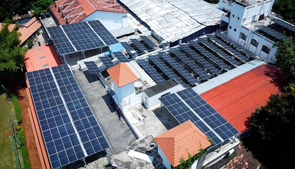 Solar Rooftop plant installed at The Poona Club, Main Club building by Agni Solar